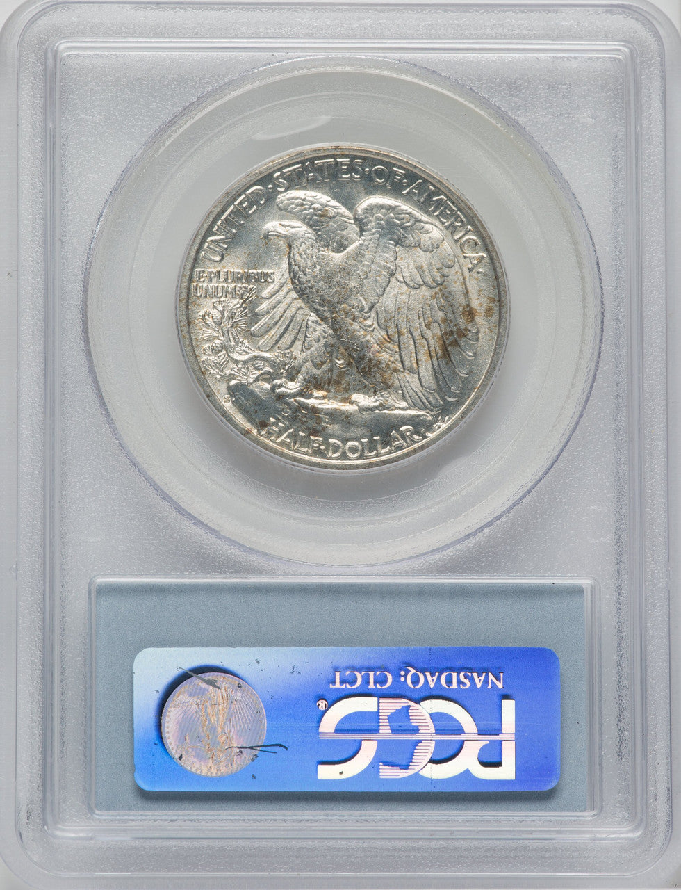1927-S 50C Walking Liberty Half Dollar PCGS MS63