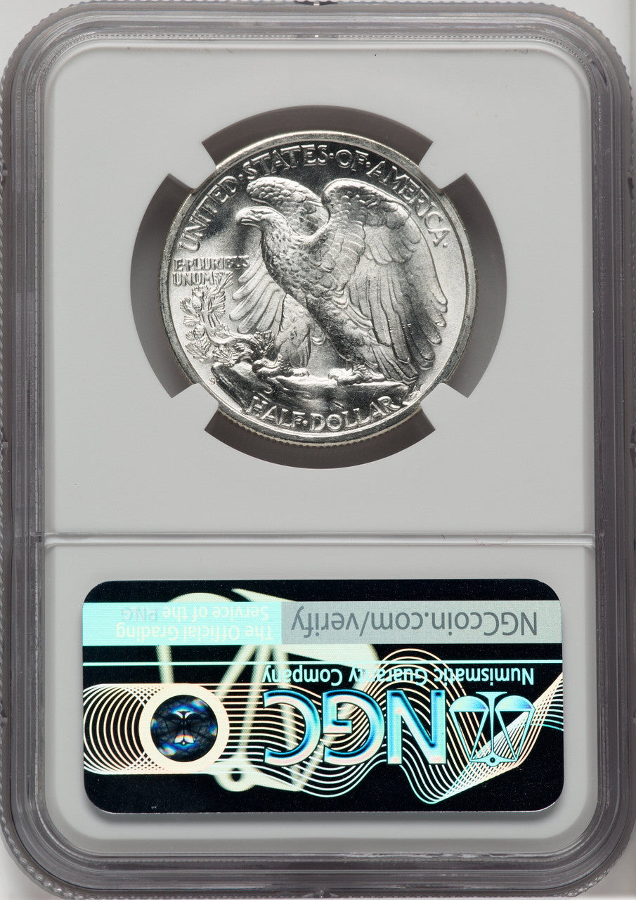 1946-S 50C Walking Liberty Half Dollar NGC MS67