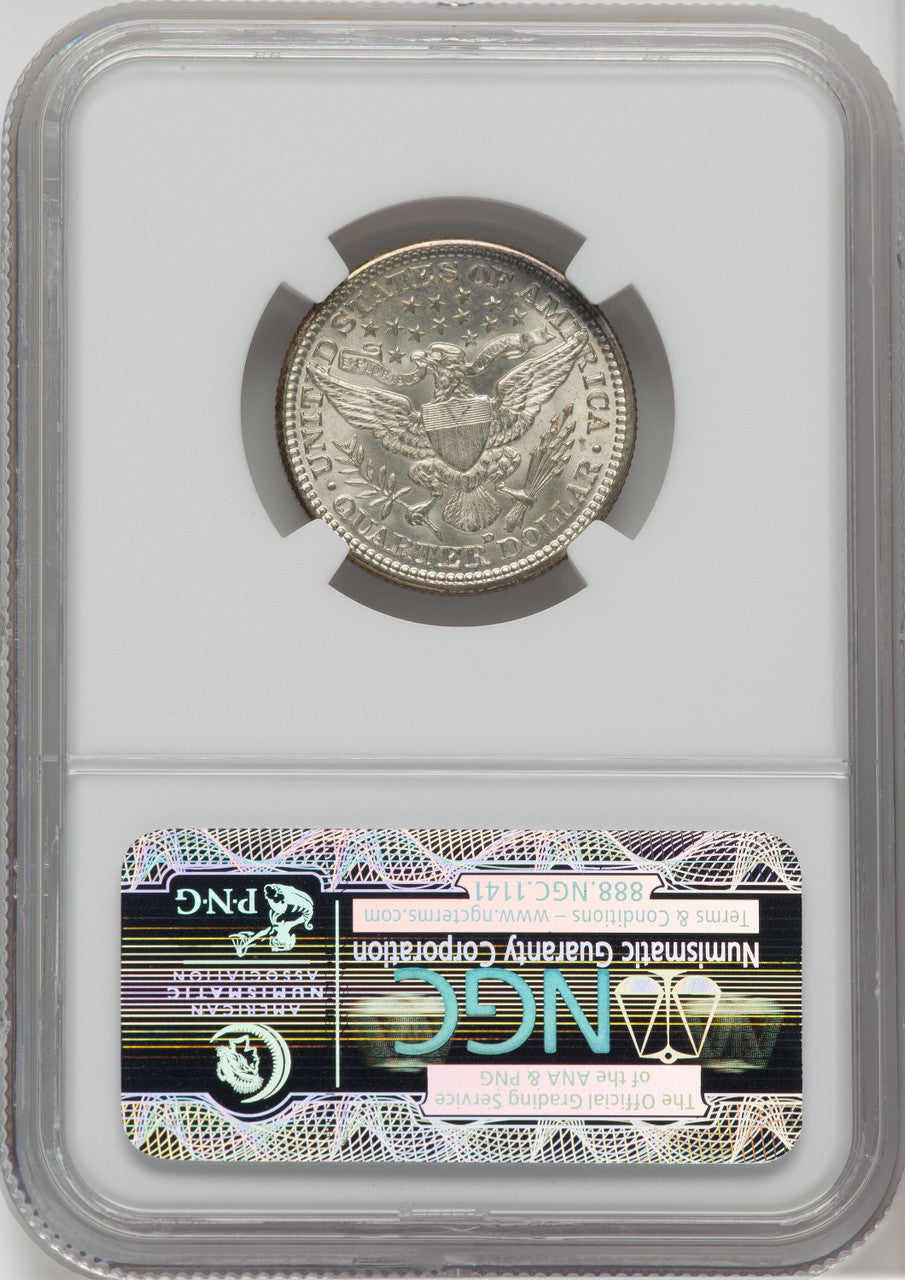 1915-D 25C CAC Barber Quarter NGC MS65