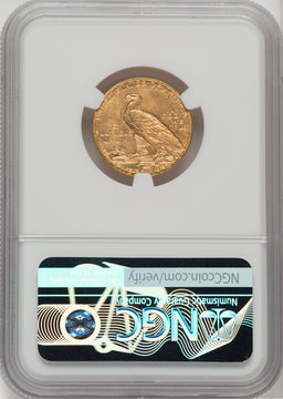 1909-D $5 CAC Indian Half Eagle NGC MS64