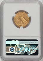 1909-D $5 CAC Indian Half Eagle NGC MS64