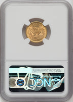 1851 $2.50 Liberty Quarter Eagle NGC MS63