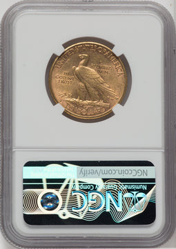1910-S $10 Indian Eagle NGC AU58