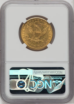 1892-O $10 Liberty Eagle NGC MS60