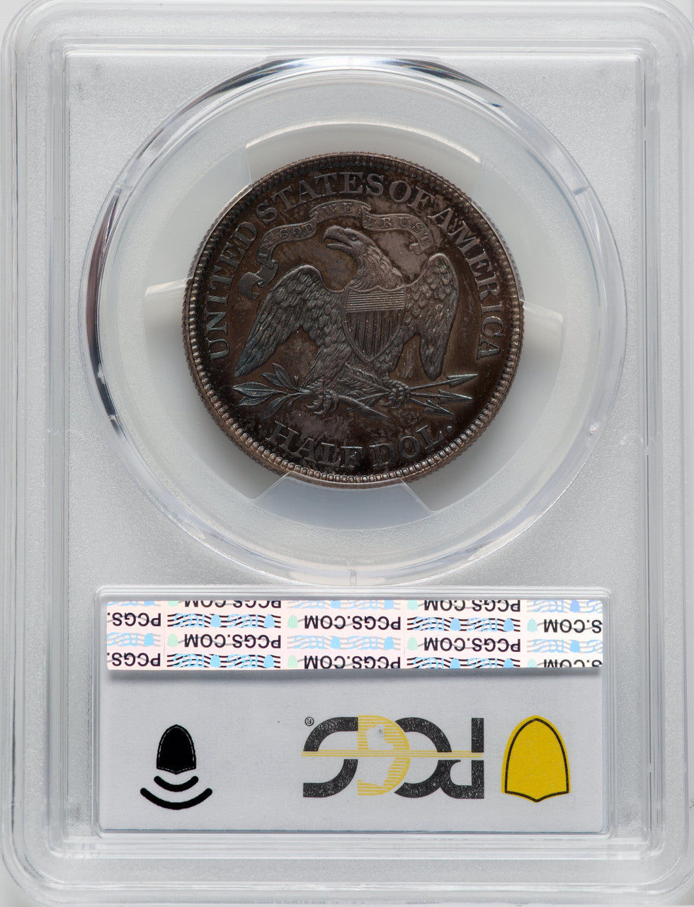 1890 50C Proof Seated Half Dollar PCGS PR65