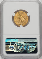 1929 $5 Indian Half Eagle NGC MS63