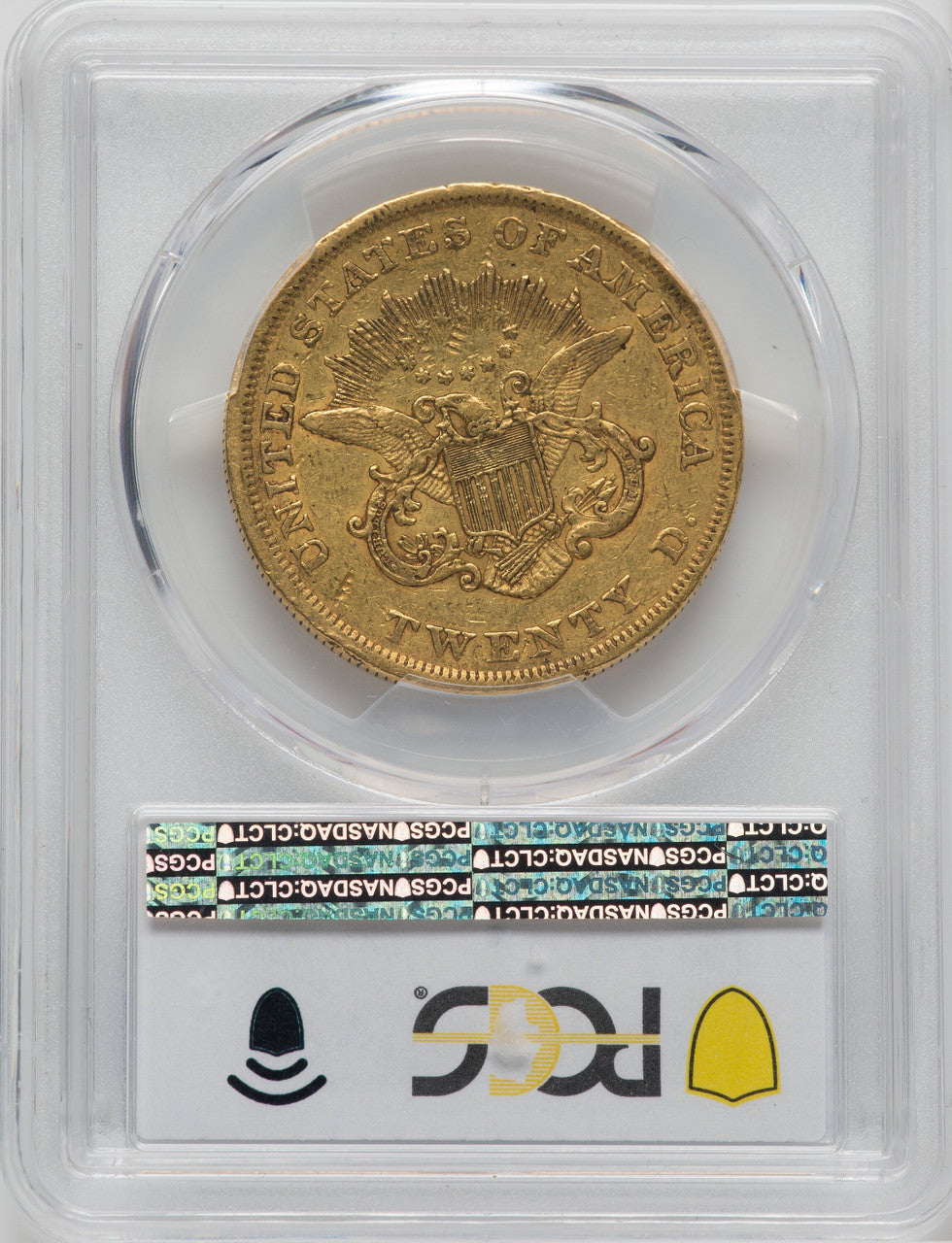 1851 $20 Liberty Double Eagle PCGS VF30