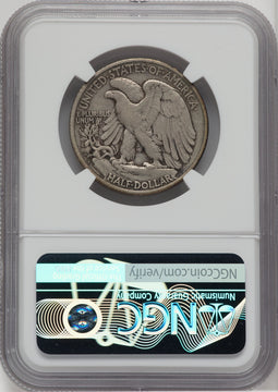 1921-S 50C Walking Liberty Half Dollar NGC VF35