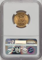 1899 $5 Liberty Half Eagle NGC MS67