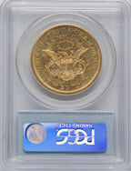 1850-O $20 Liberty Double Eagle PCGS AU50