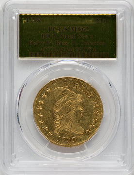 1799 $10 BD-3 Early Eagle PCGS MS62