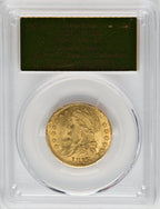 1812 $5 BD-1 Early Half Eagle PCGS MS66