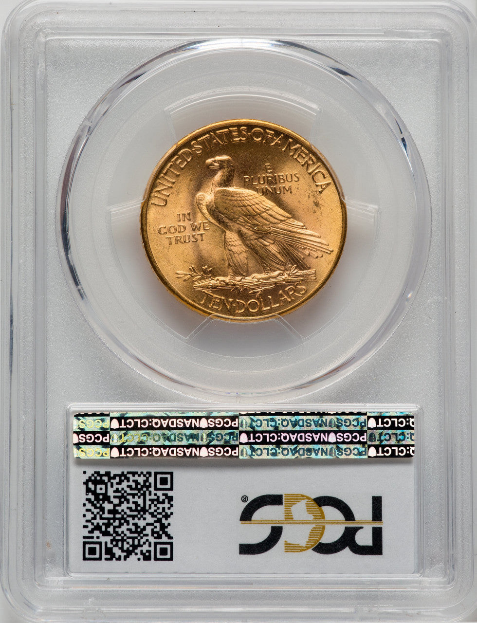1915 $10 Indian Eagle PCGS MS66