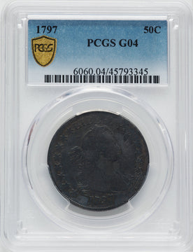 1797 50C Early Half Dollar PCGS G4