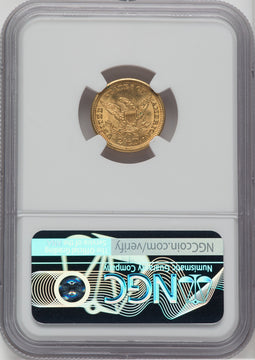 1906 $2.50 Liberty Quarter Eagle NGC MS65
