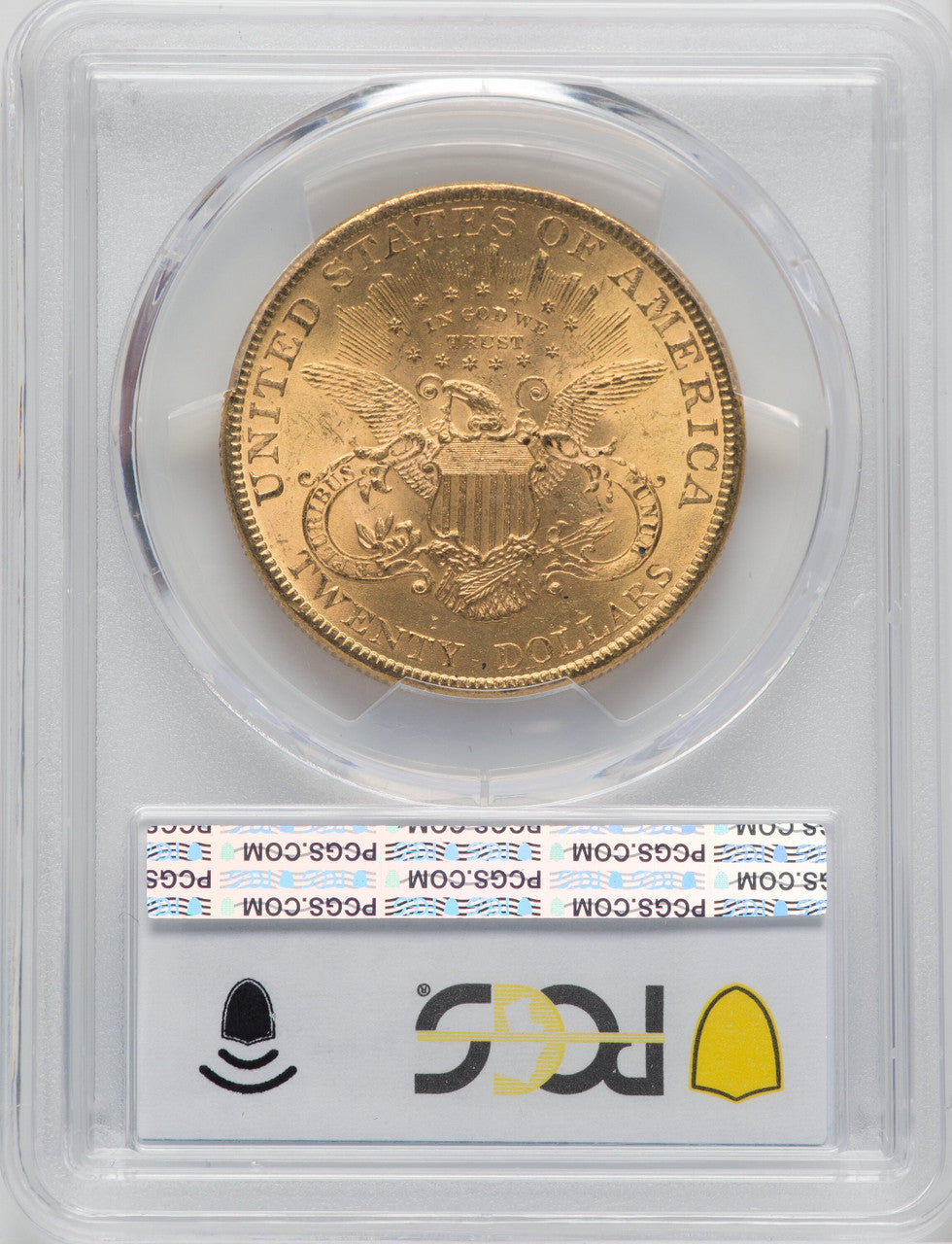 1899 $20 Liberty Double Eagle PCGS MS63+