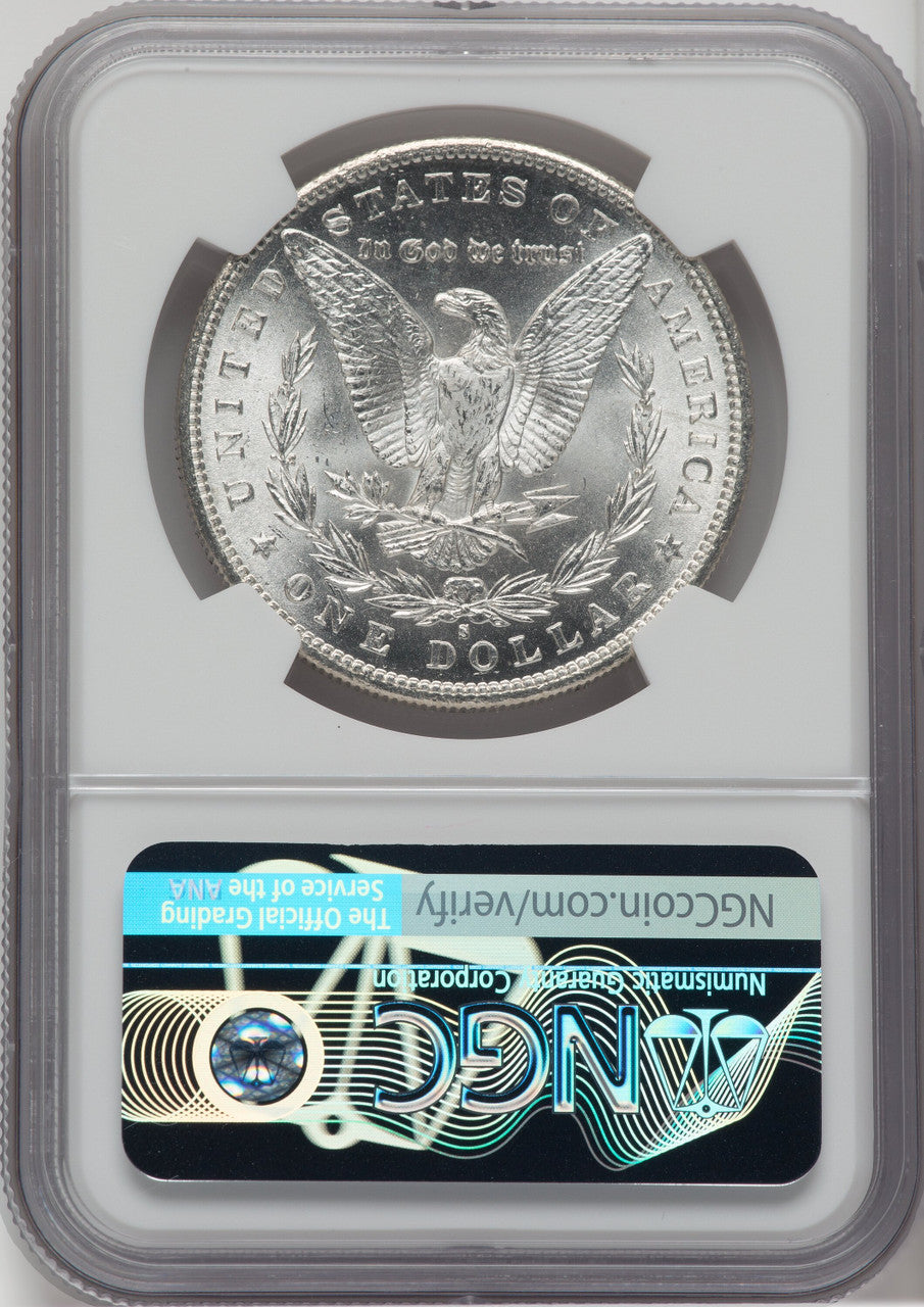 1889-S $1 Morgan Dollar NGC MS64