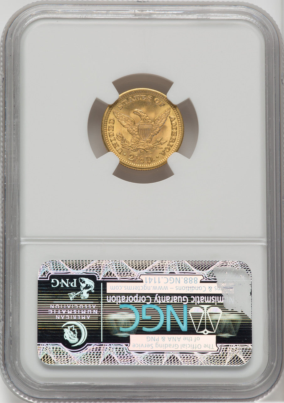 1905 $2.50 Liberty Quarter Eagle NGC MS67