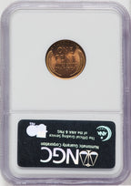 1927 1C RD Lincoln Cent NGC MS67