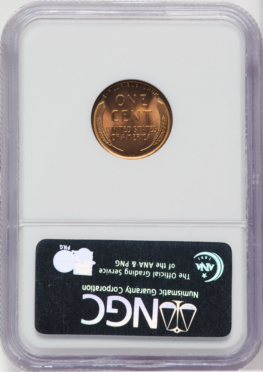 1927 1C RD Lincoln Cent NGC MS67