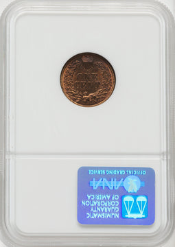 1886 1C Type Two RB Indian Cent NGC MS65