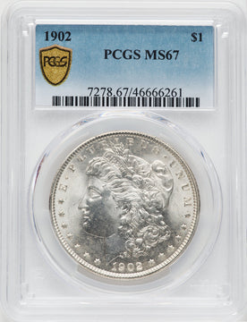 1902 $1 Morgan Dollar PCGS MS67
