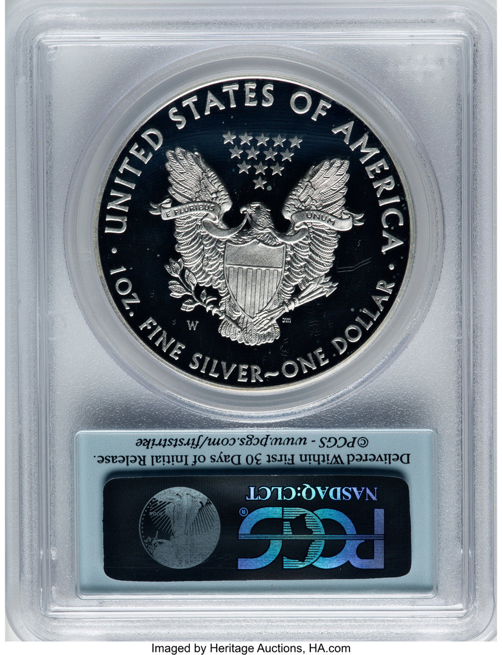 2012-W S$1 Silver Eagle First Strike PCGS PR70