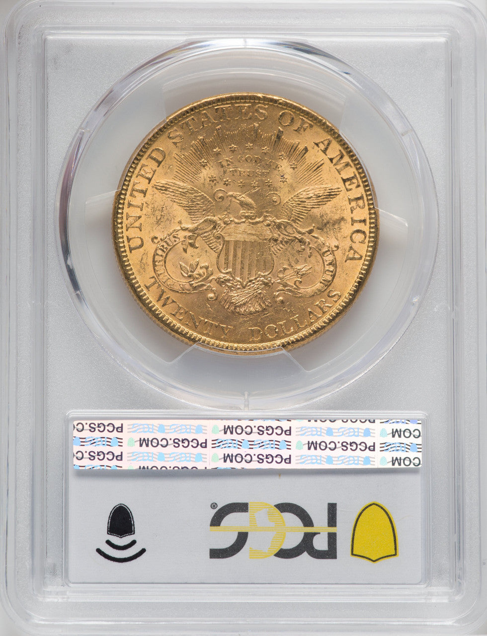 1894 $20 PCGS Plus Liberty Double Eagle PCGS MS63+