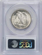 1938-D 50C Walking Liberty Half Dollar PCGS MS65