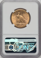1910-D $10 Indian Eagle NGC MS63