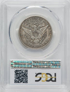 1914 50C Barber Half Dollar PCGS AU50