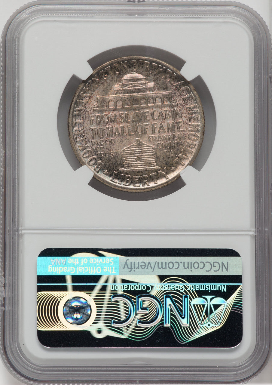 1951 50C Booker T. Washington Commemorative Silver NGC MS67