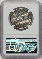 1928 50C Oregon Commemorative Silver NGC MS67