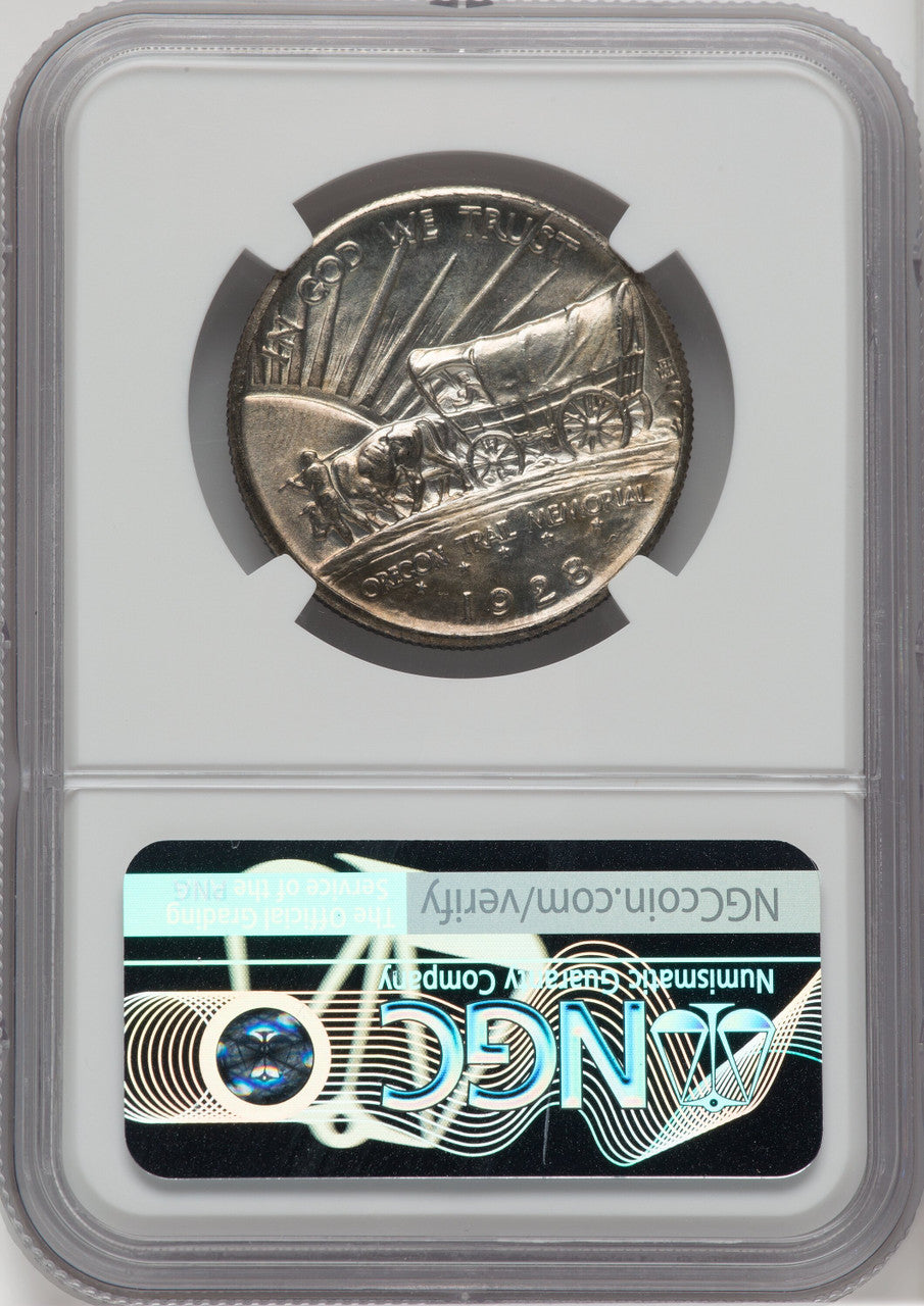 1928 50C Oregon Commemorative Silver NGC MS67