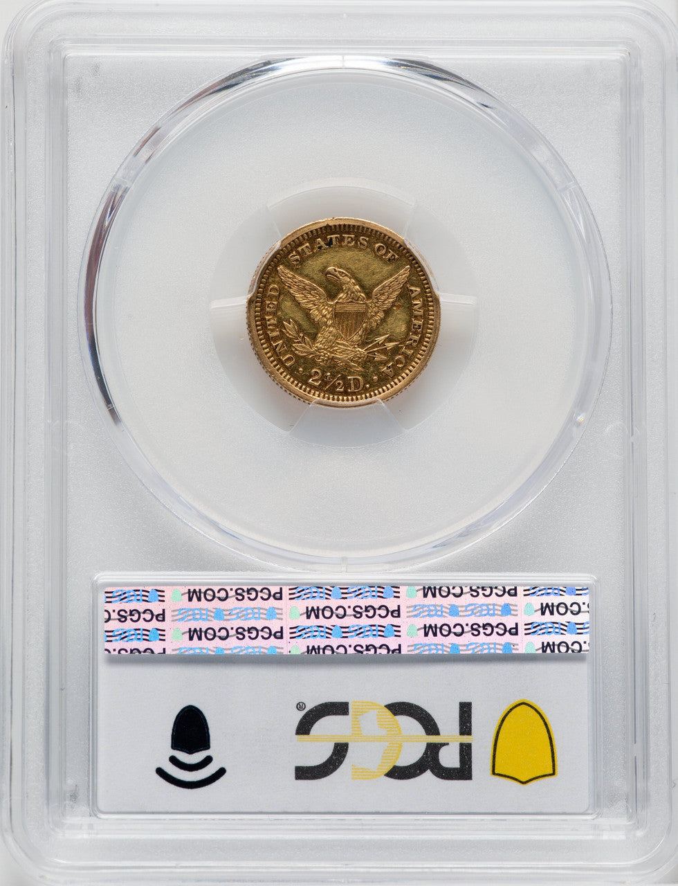 1897 $2.50 Proof Liberty Quarter Eagle PCGS AU58