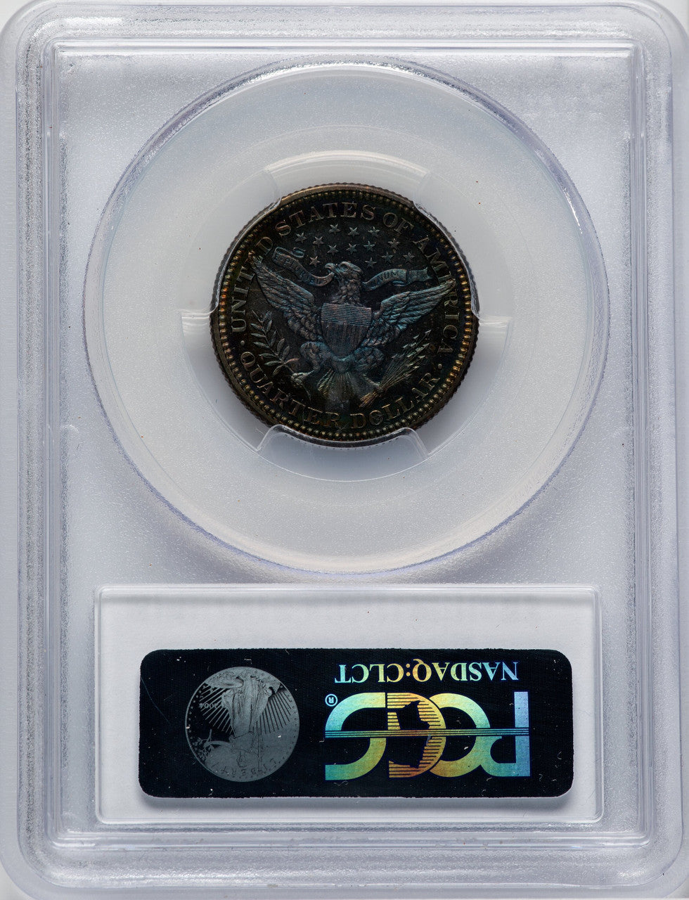 1908 25C Proof Barber Quarter PCGS PR67