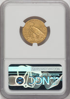 1909-O $5 Indian Half Eagle NGC MS62