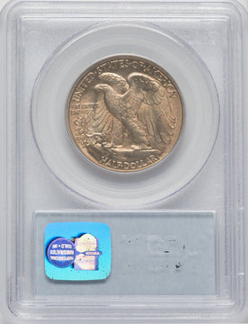1921-D 50C Walking Liberty Half Dollar PCGS MS64