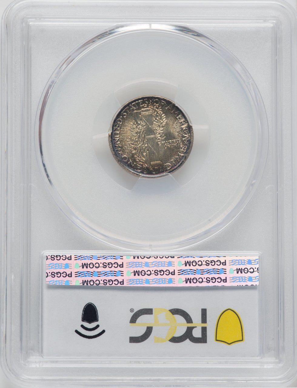 1921-D 10C FB Mercury Dime PCGS MS66