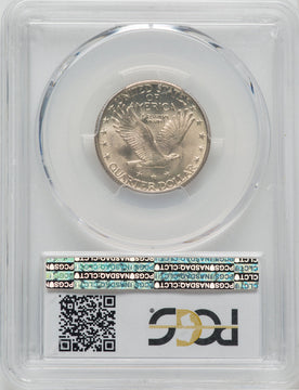 1926 25C FH Standing Liberty Quarter PCGS MS66