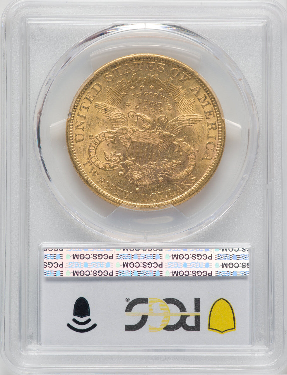 1884-S $20 Liberty Double Eagle PCGS MS61