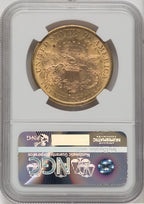 1884-S $20 Liberty Double Eagle NGC MS61