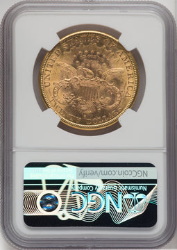1885-S $20 Liberty Double Eagle NGC MS62