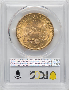 1888-S $20 Liberty Double Eagle PCGS MS62