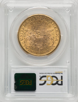 1890-S $20 Liberty Double Eagle PCGS MS63