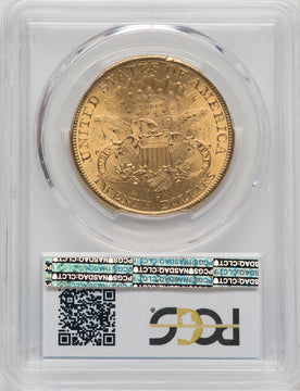 1891-S $20 Liberty Double Eagle PCGS MS63