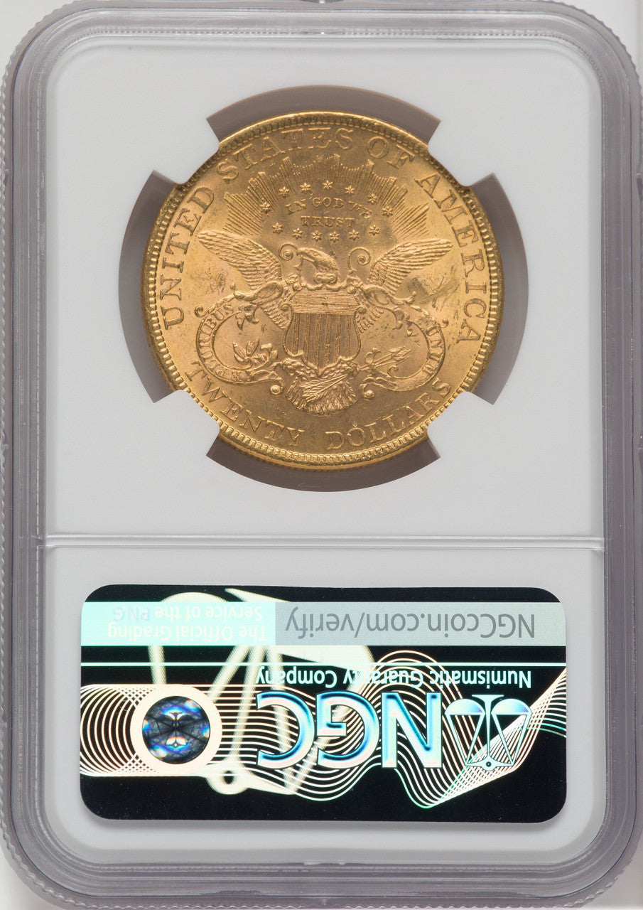 1893 $20 Liberty Double Eagle NGC MS63 (760269011)