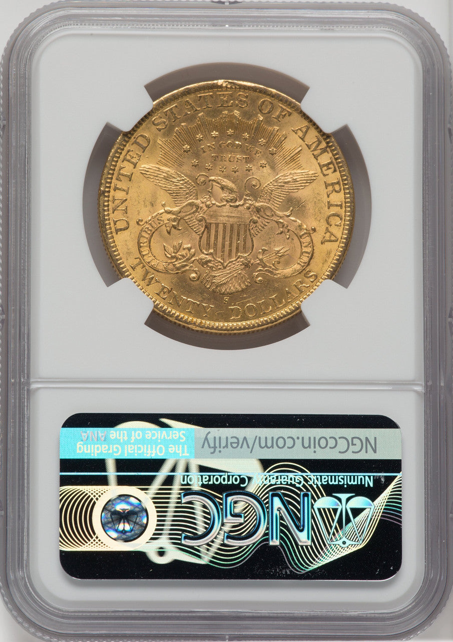 1894-S $20 Liberty Double Eagle NGC MS62