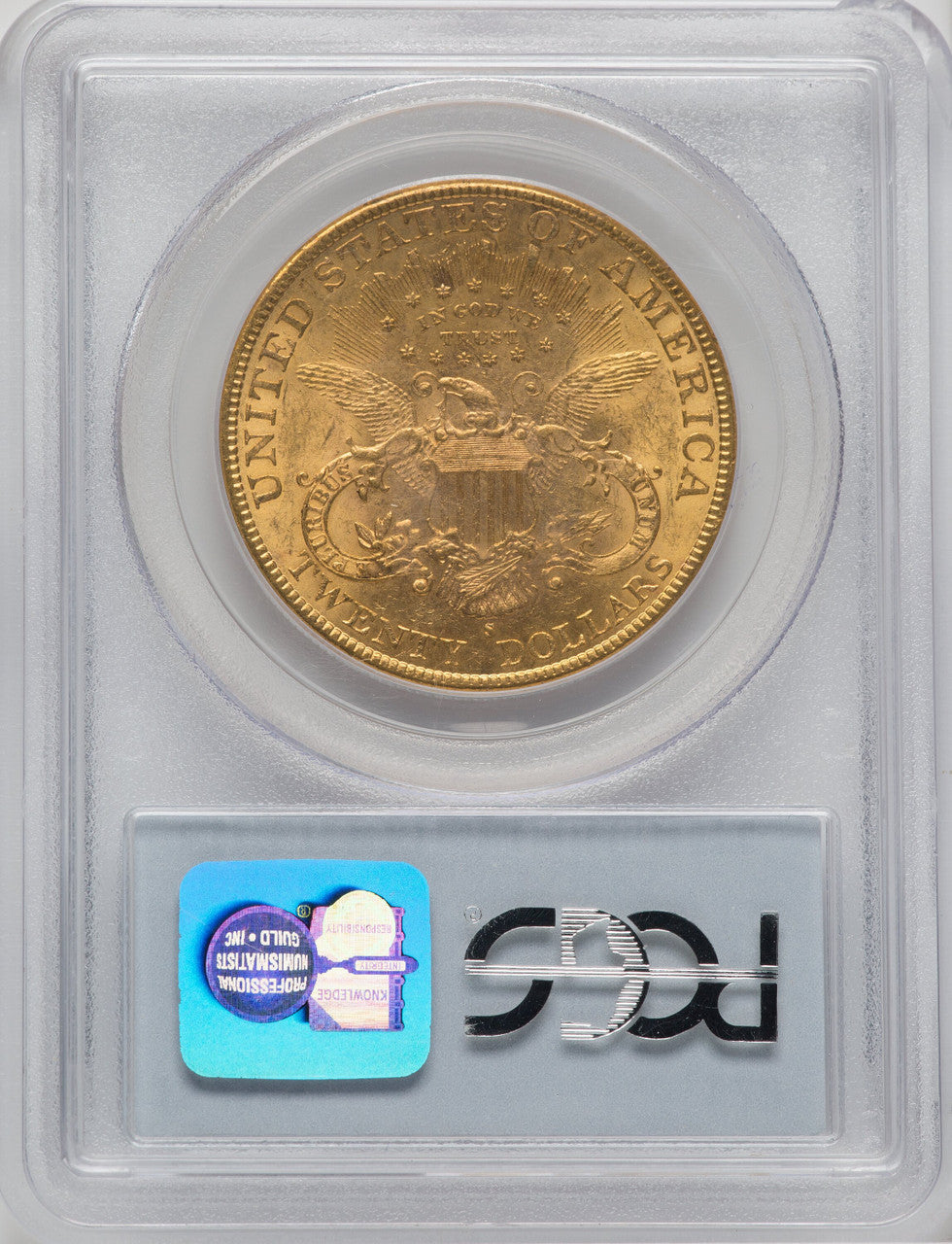1895-S $20 Liberty Double Eagle PCGS MS63