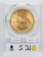 1897-S $20 Liberty Double Eagle PCGS MS63